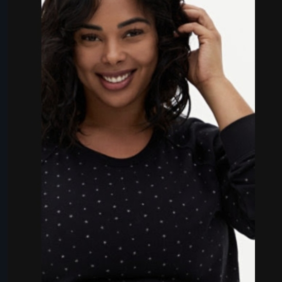 torrid Sweaters - Torrid✨️ Sparkle Star fleece sweatshirt